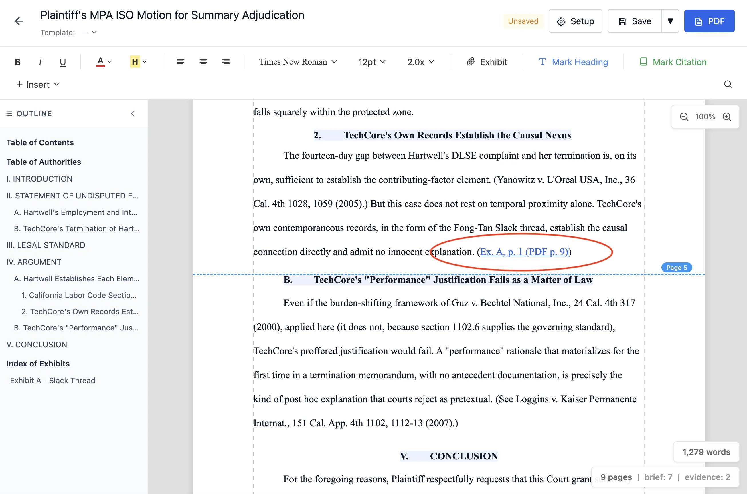 3. The reference, now a live hyperlink